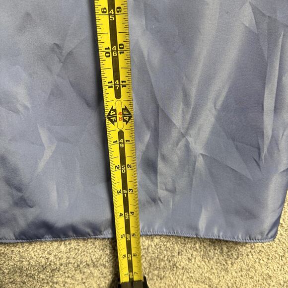 Vintage 80s Formal Dress 9/10 Ruffles Lace Peplum Evening Prom Bridesmaid Gown - Picture 3 of 14